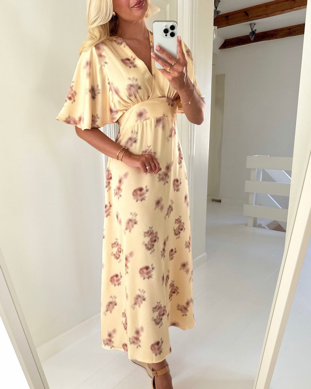 Sister's Point kjole limited edition gisela-dr42 straw flower