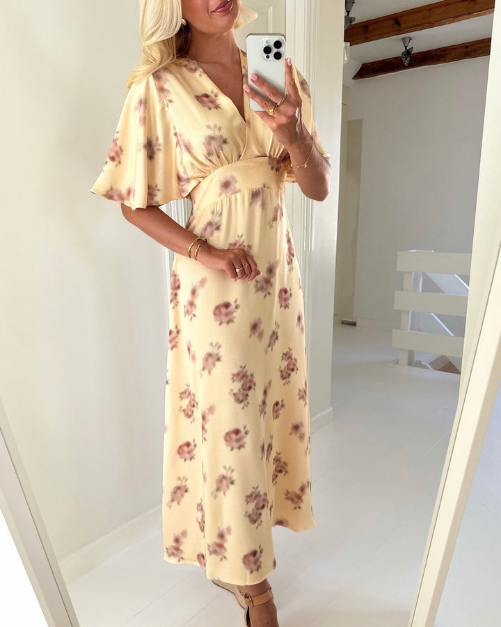 Sister's Point kjole limited edition gisela-dr42 straw flower