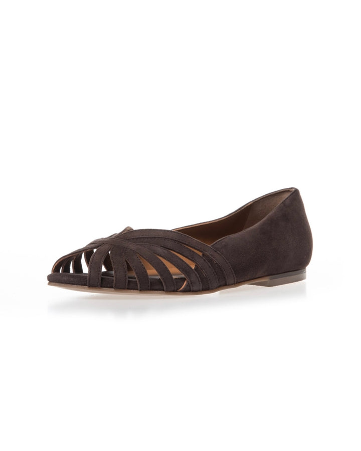 Copenhagen Shoes passionate suede dark brown