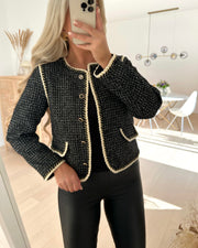 Clema 7/8 blazer jacket black