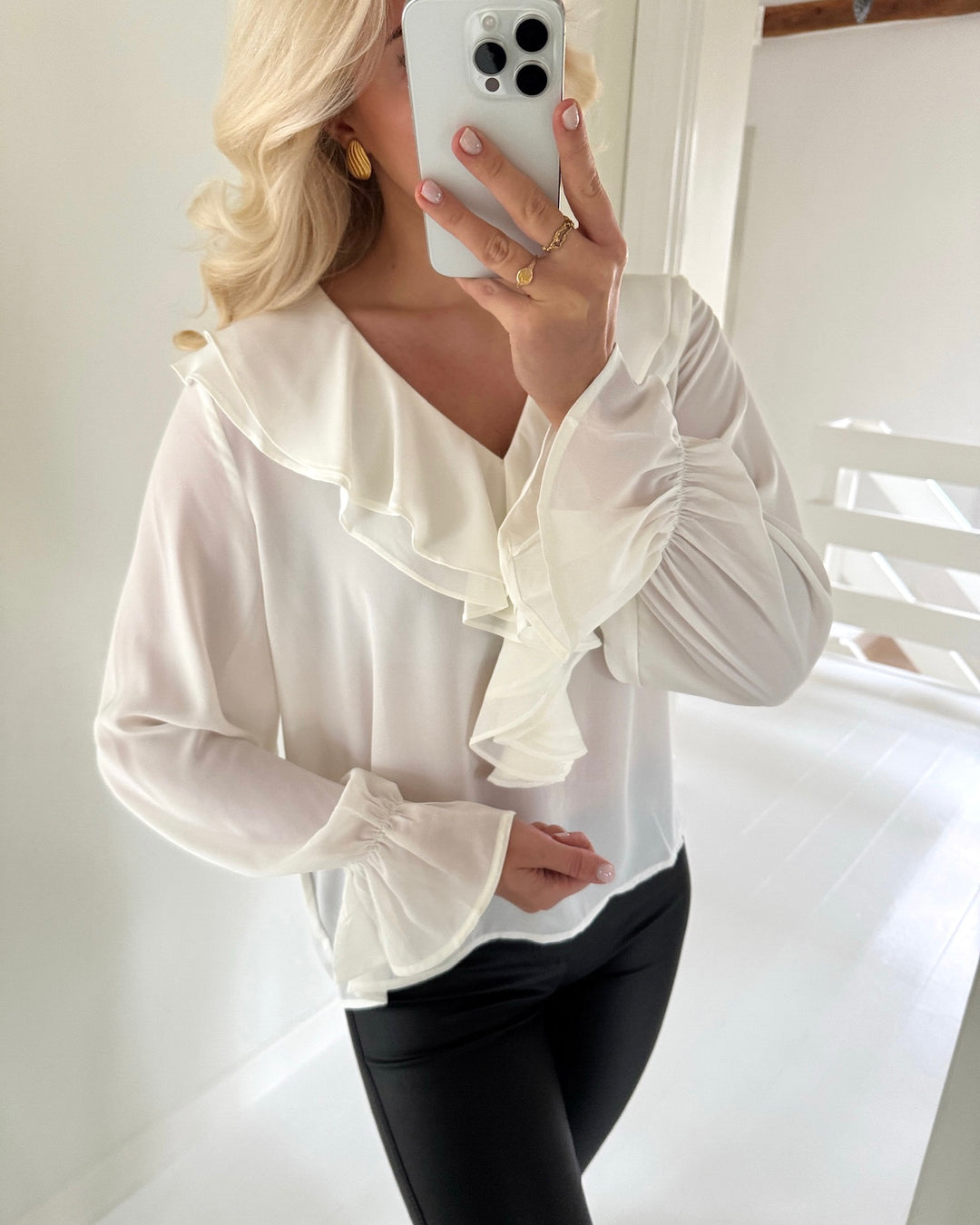 Love&Divine bluse love1433 cream