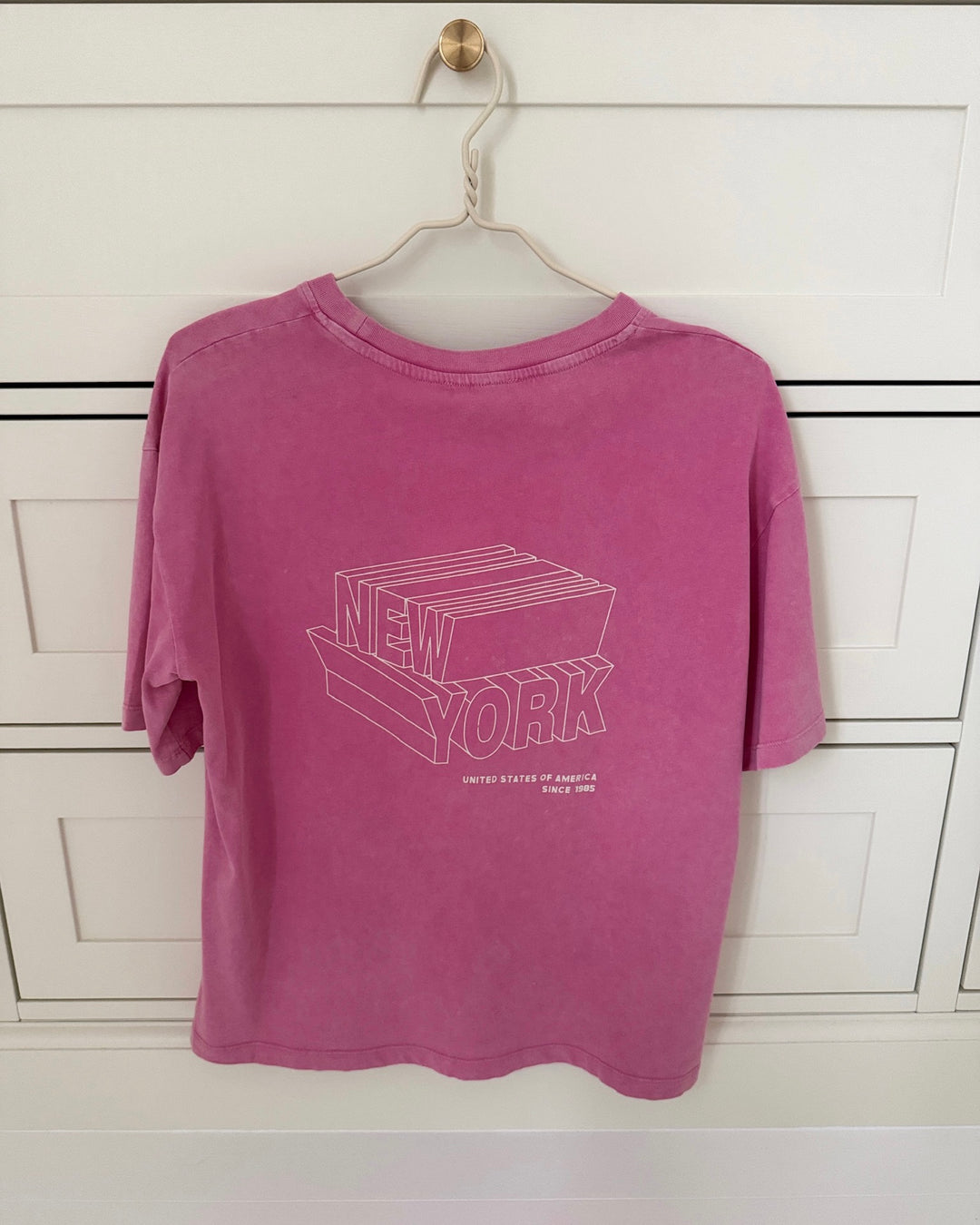 Love&Divine t-shirt love1303-1 pink wash