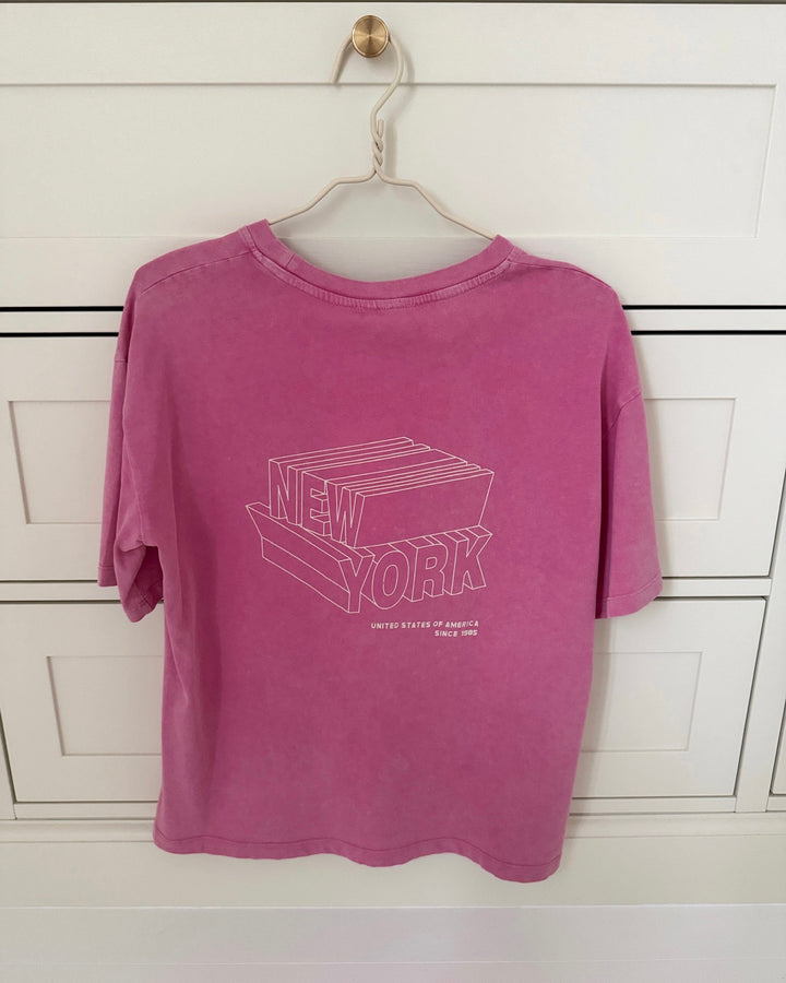 Love&Divine t-shirt love1303-1 pink wash