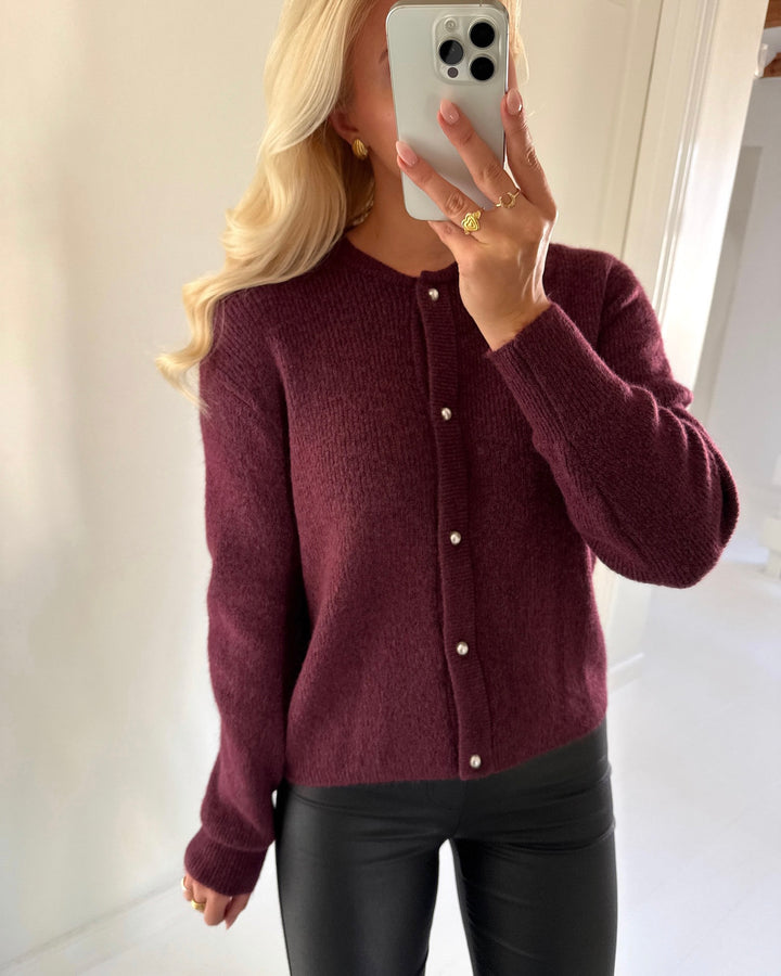 JDY cardigan lumi ls button fig/melange