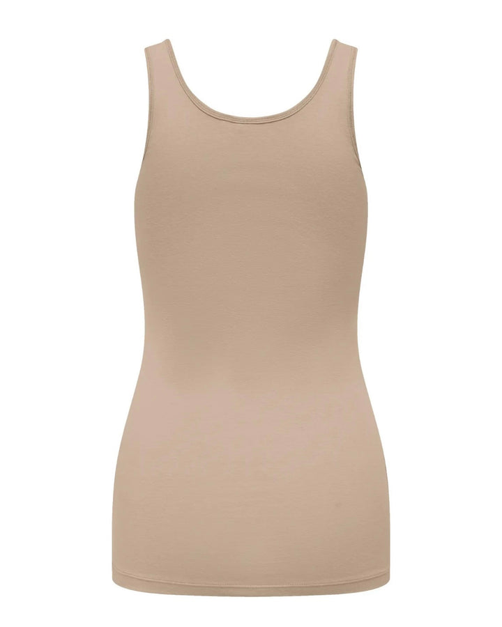JDY top ava sl tank hummus