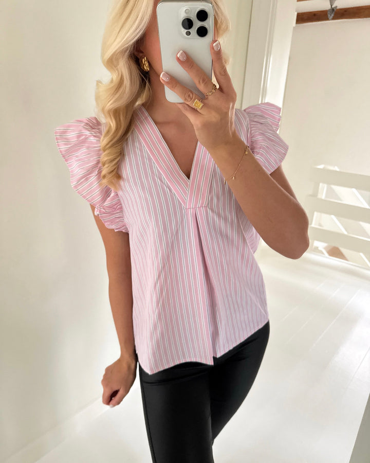 Love&Divine top love1382 baby pink/stripe