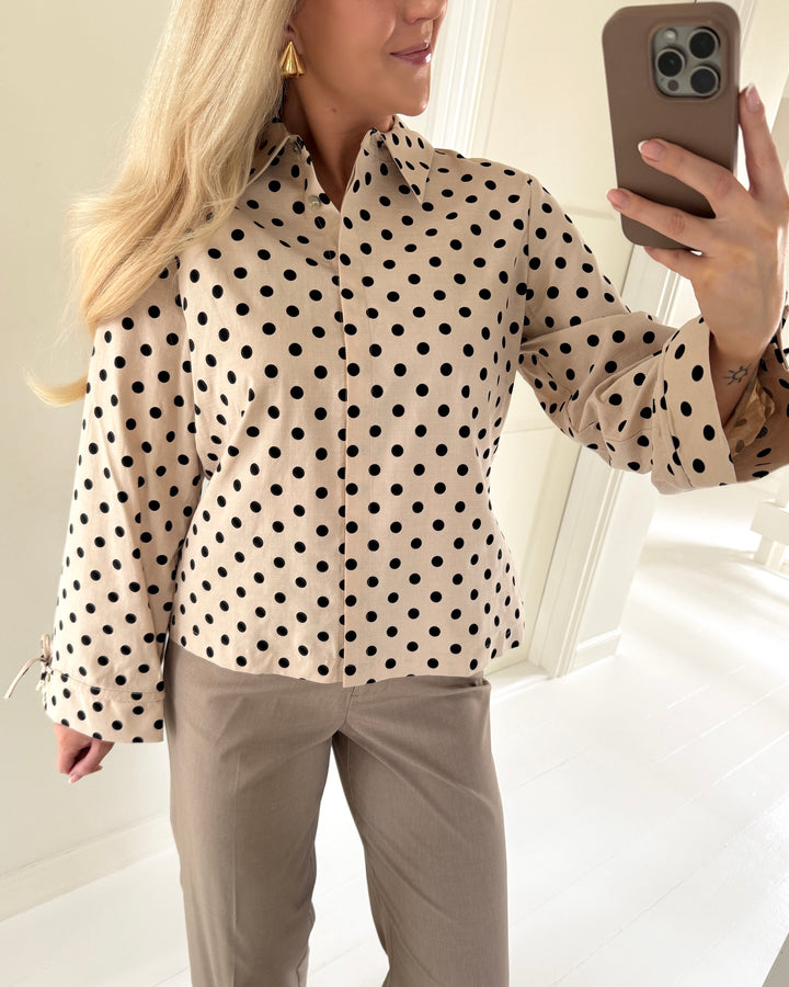 Love&Divine skjorte love1497 cream/dot