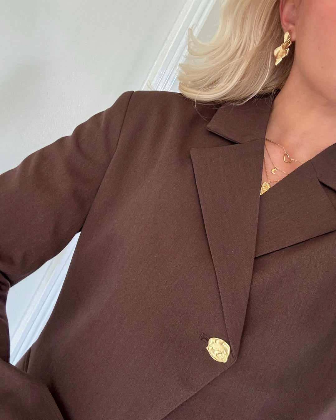 Pieces blazer jammi ls oversized wvn delicioso - FORUDBESTILLING LEV. UGE 49