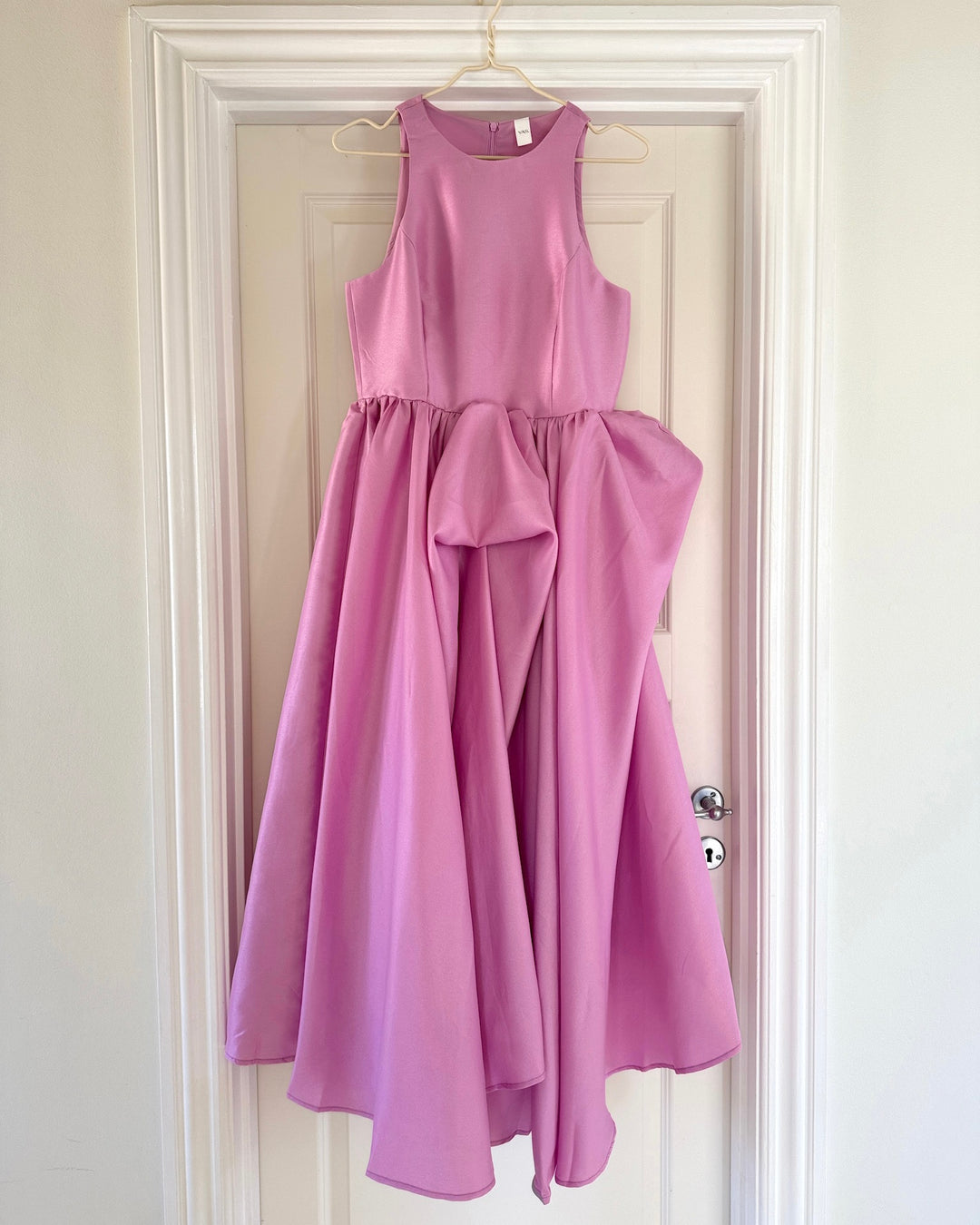 Y.A.S kjole ellina sl long pink frosting