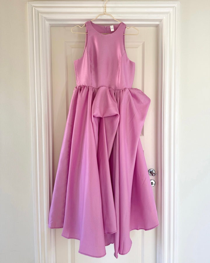 Y.A.S kjole ellina sl long pink frosting