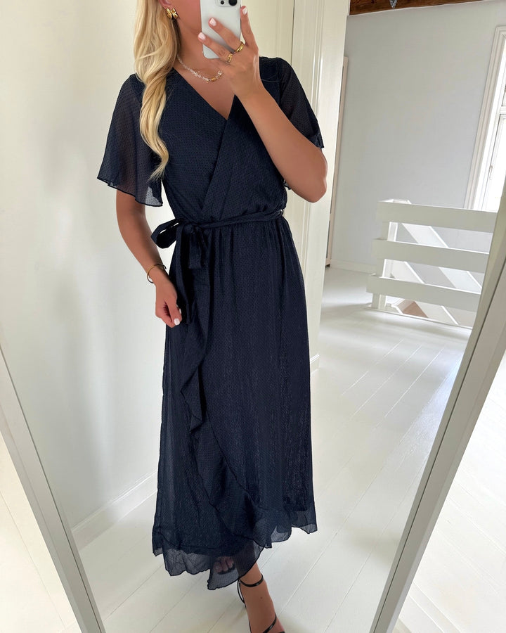 Sister’s Point kjole gush-dr10 navy/black