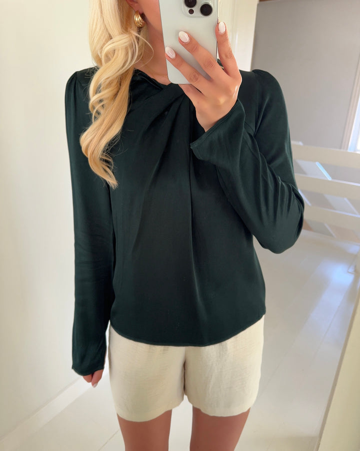 Moves bluse estina deep teal