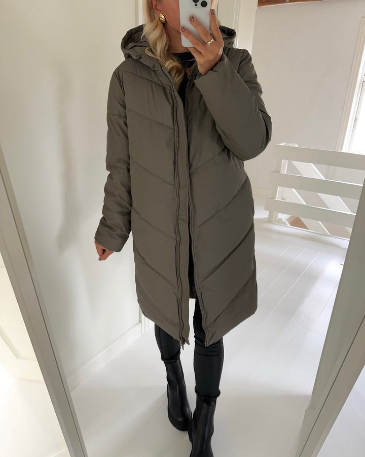 JDY jakke ulrikka water repellent puffa bungee cord