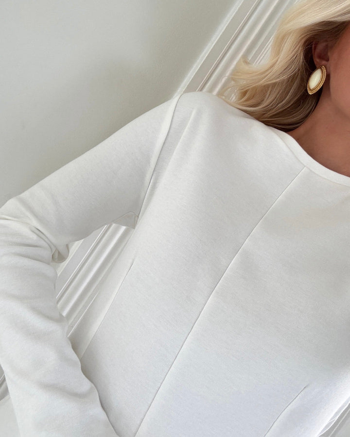 JDY bluse eva l/s egret