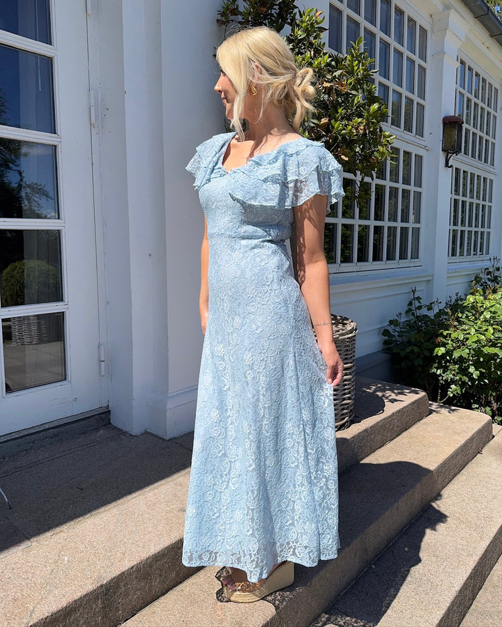Y.A.S kjole lovisa ss ankle lace skyway