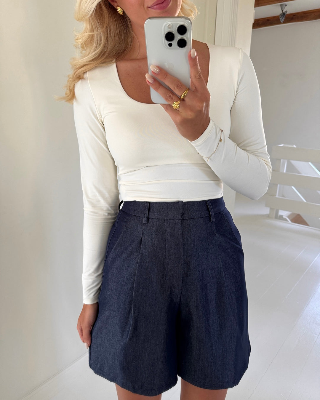 Sister's Point shorts great-sho2 denim