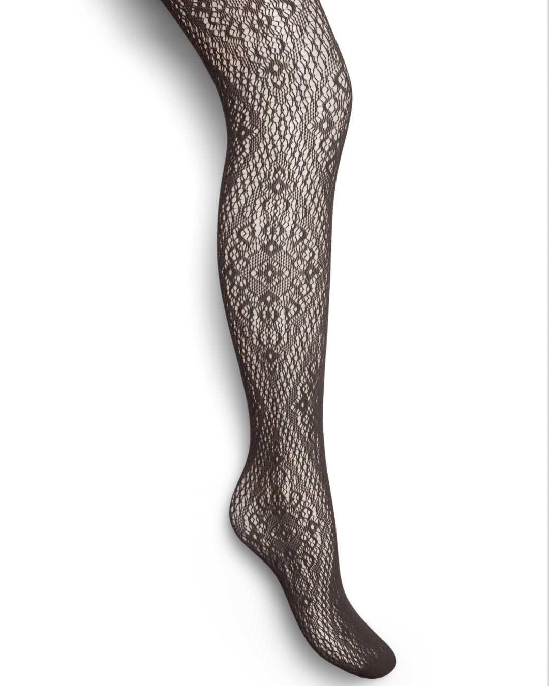 Vero Moda strømpebukser jenna lace chocolate torte