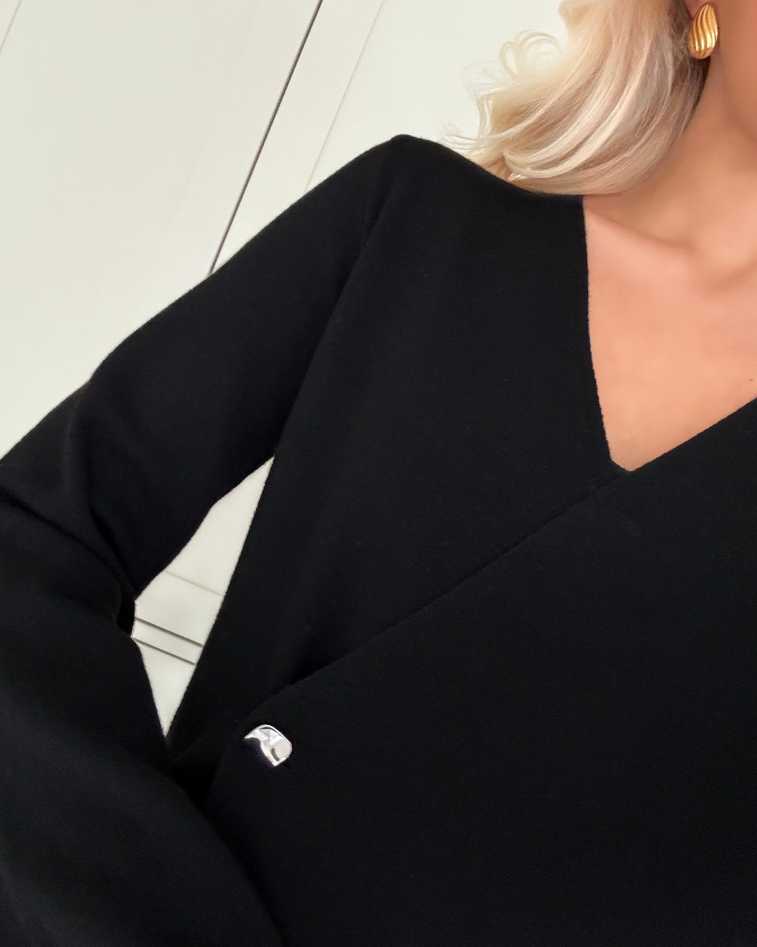 JDY cardigan prime life ls v-neck black