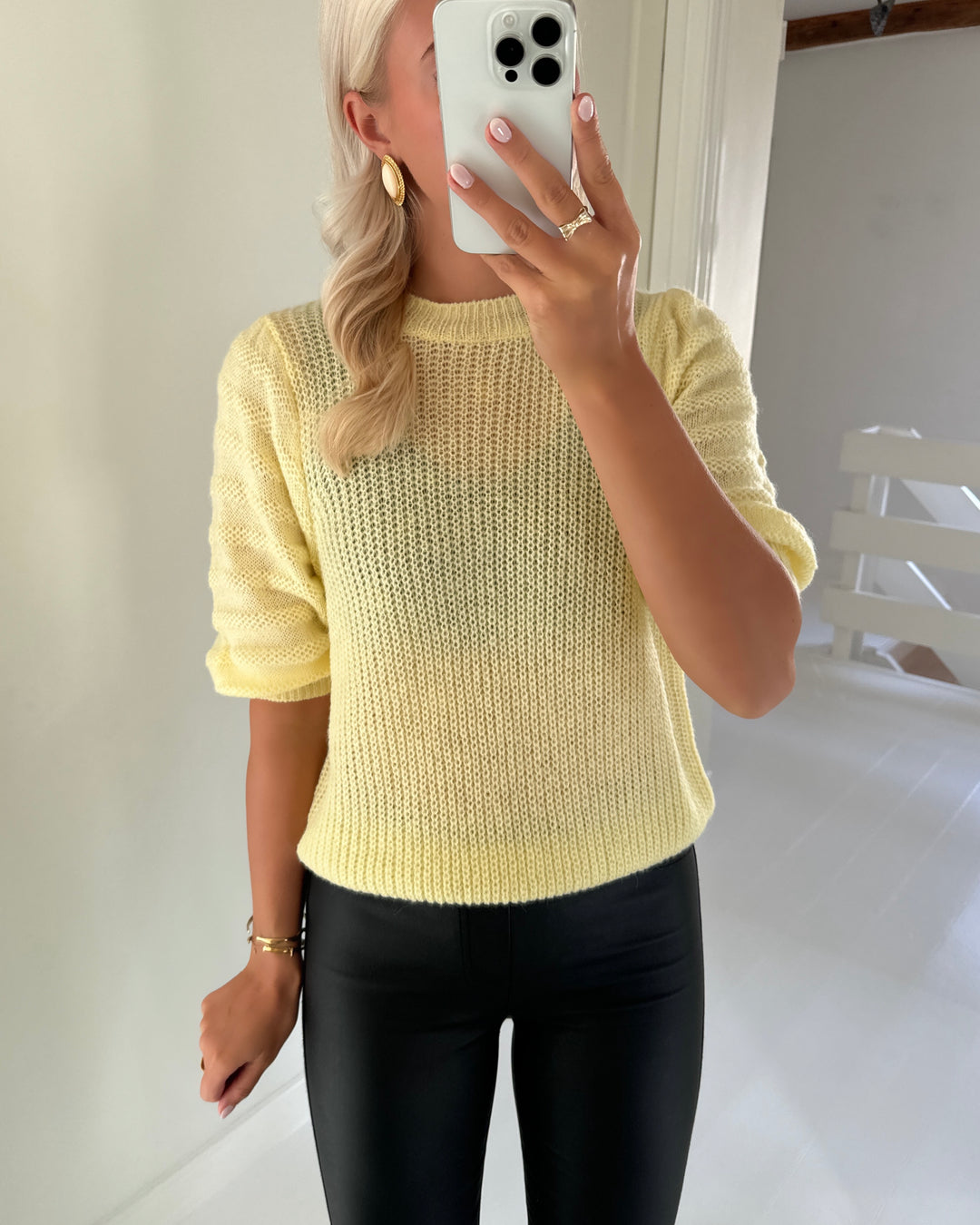Moves bluse lubana jumper yellow