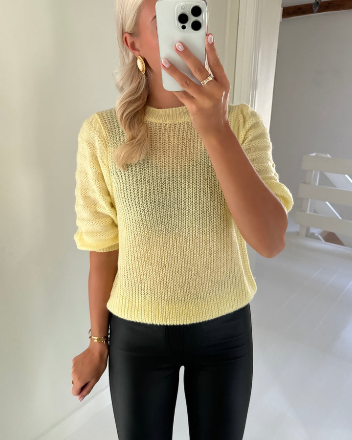 Moves bluse lubana jumper yellow