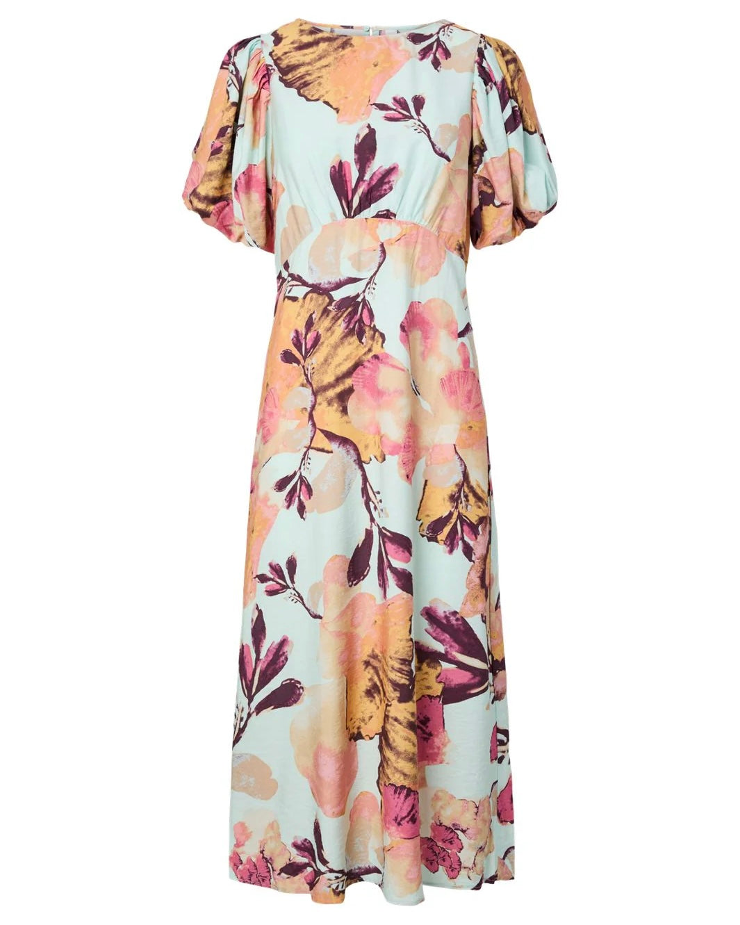 Y.A.S kjole erini 2/4 long soothing sea erini