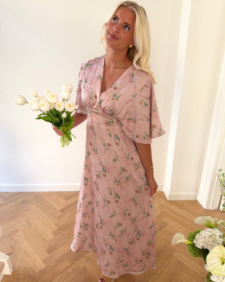 Sister's Point kjole limited edition gisela-dr41 rosa flower