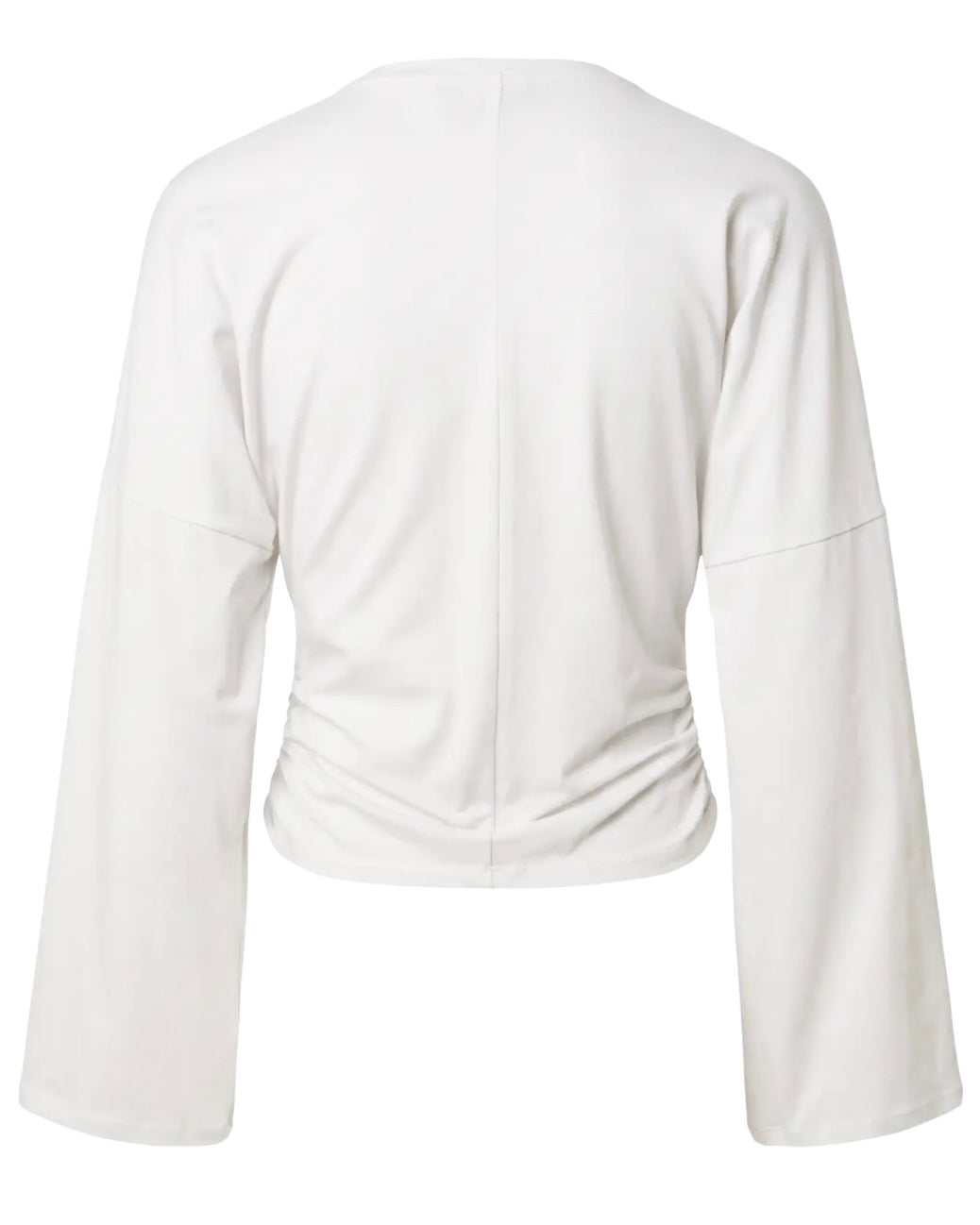Pieces bluse alli ls o-neck bright white