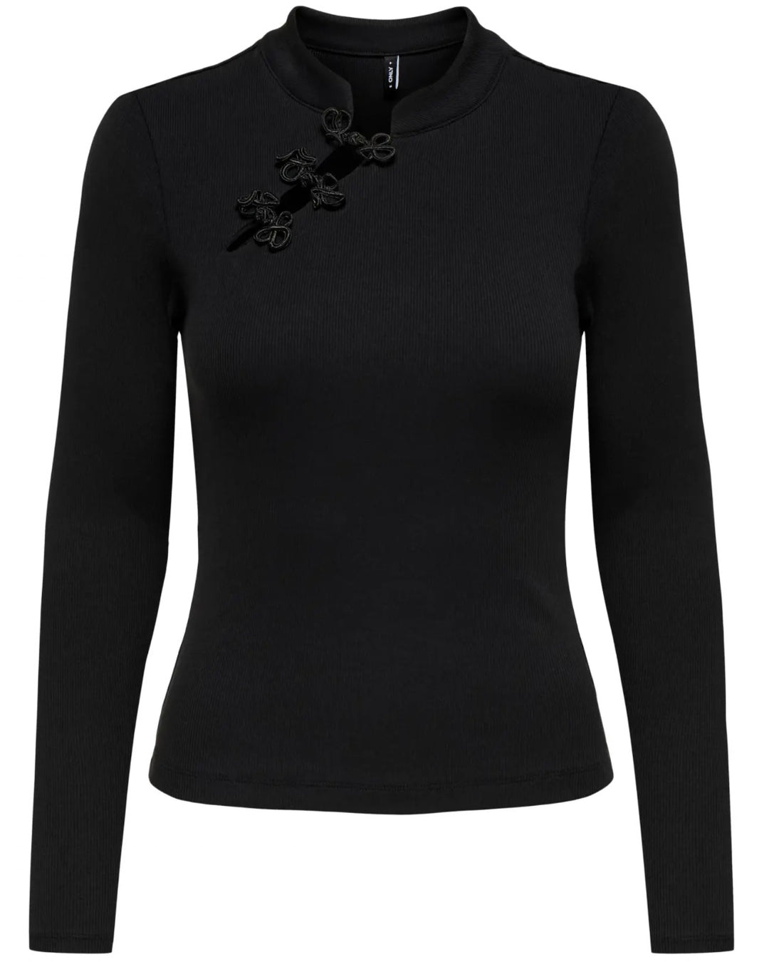 Only bluse jules ls detail black