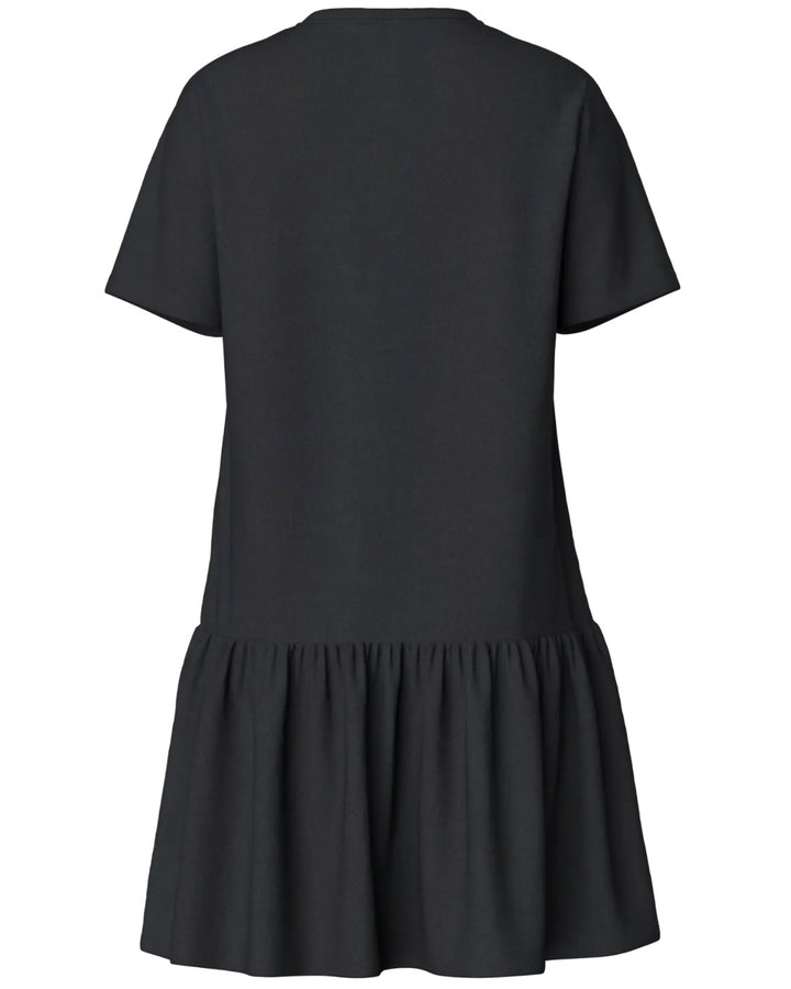 Pieces kjole disso ss o-neck black