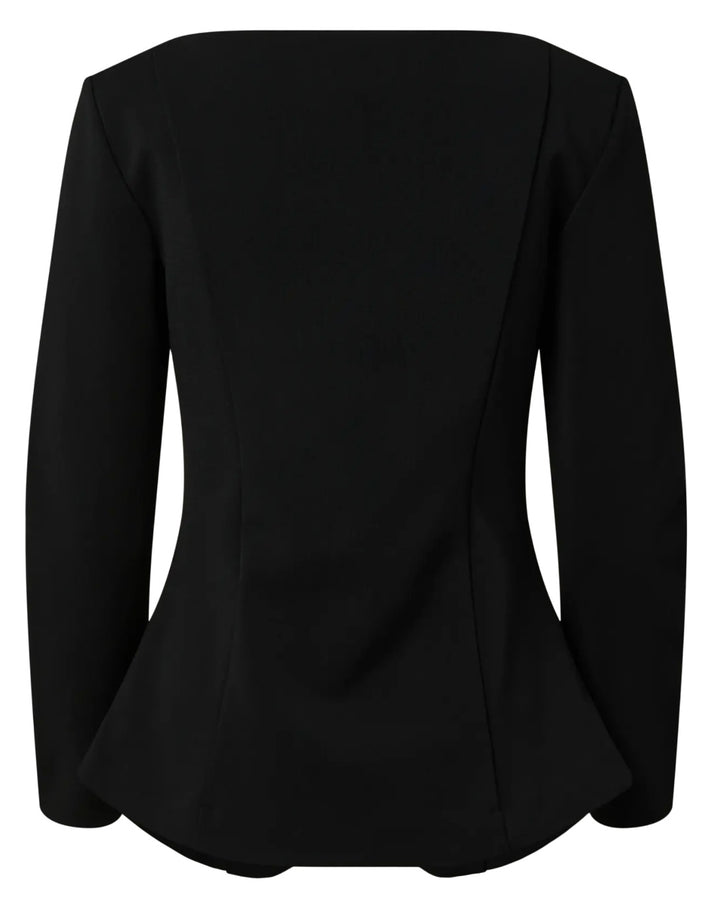 Y.A.S blazer therese ls black