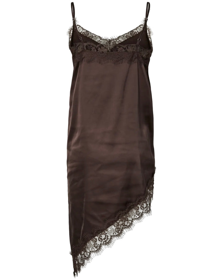 Pieces kjole nomi sl satin lace hot fudge