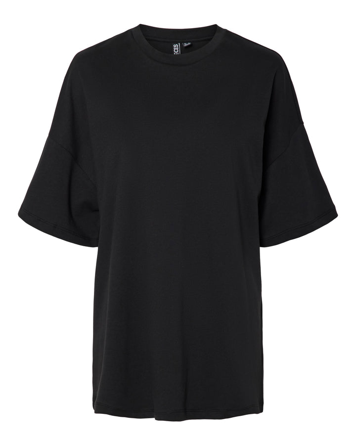 Pieces t-shirt auna ss oversized black