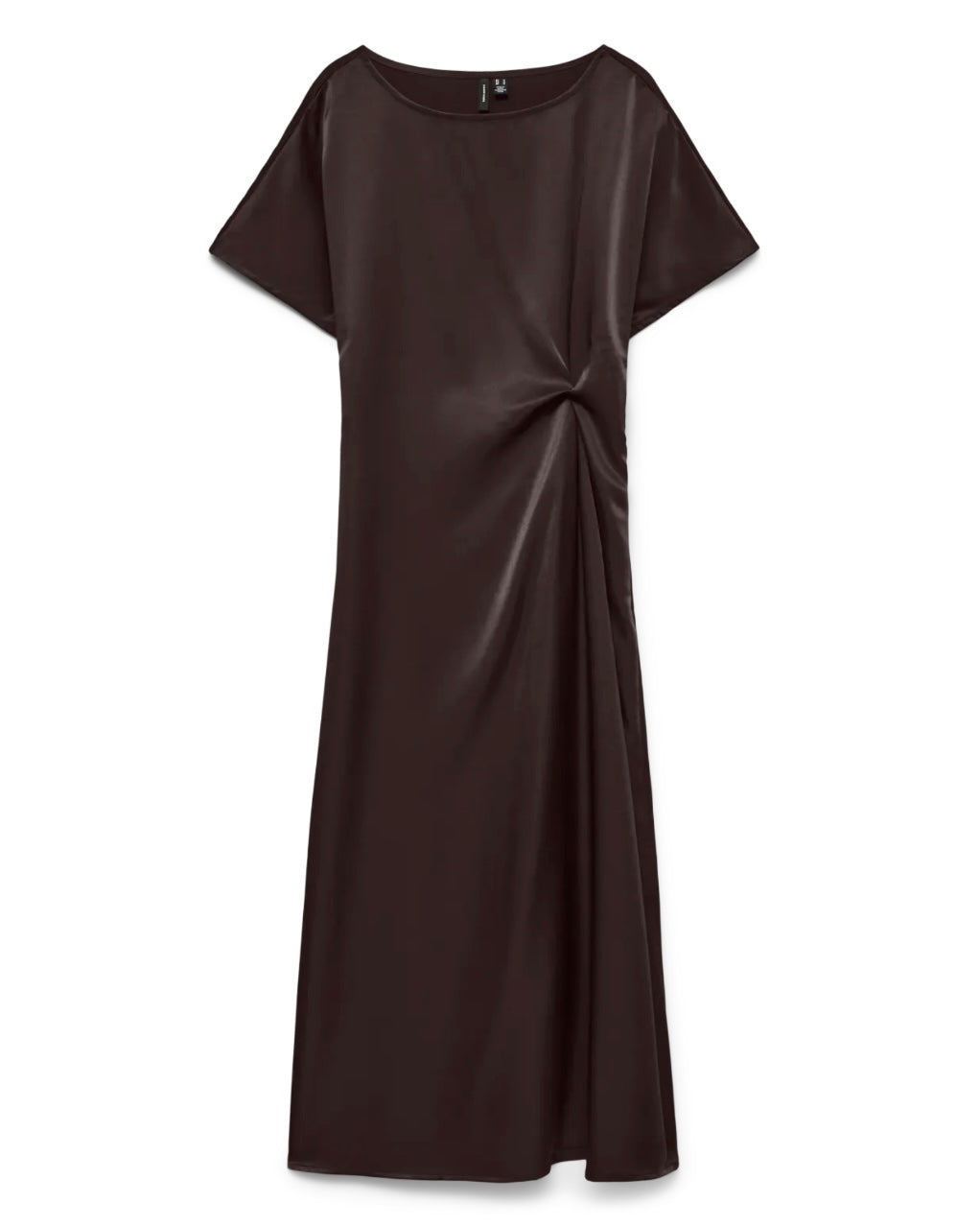 Vero Moda kjole charm ss chcolate tarte