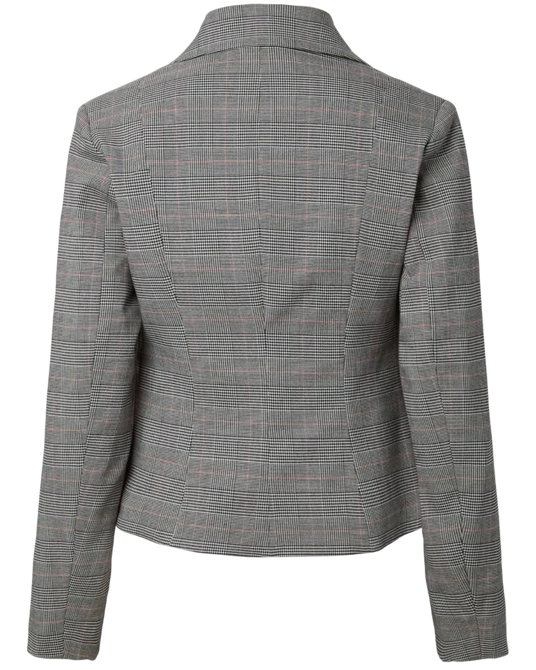 Y.A.S jakke thela ls checked star white/checks
