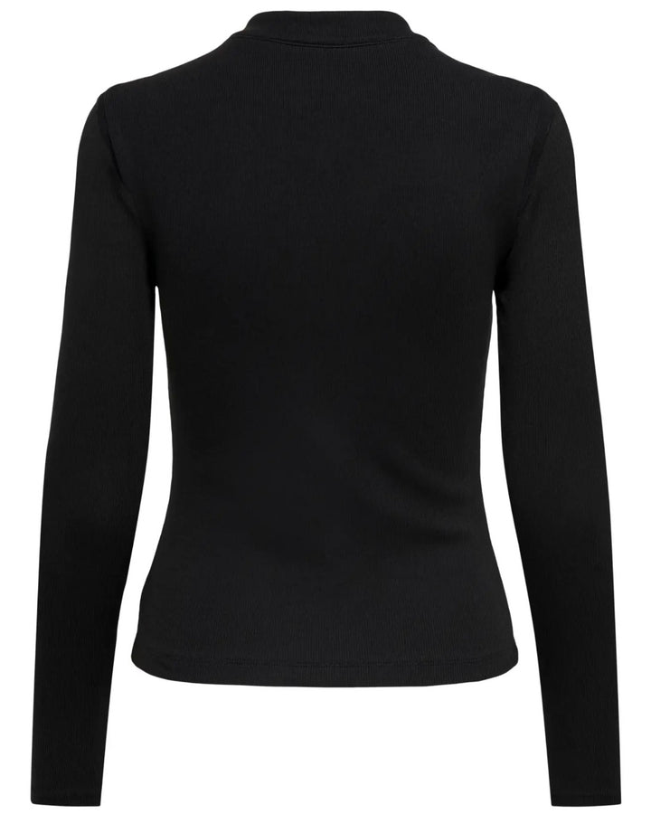 Only bluse jules ls detail black