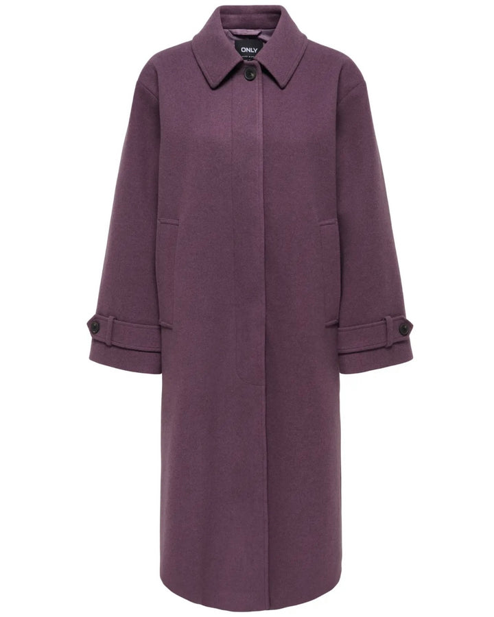 Only frakke laura plum perfect melange