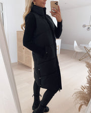 Uppsala 3-4 waistcoat black