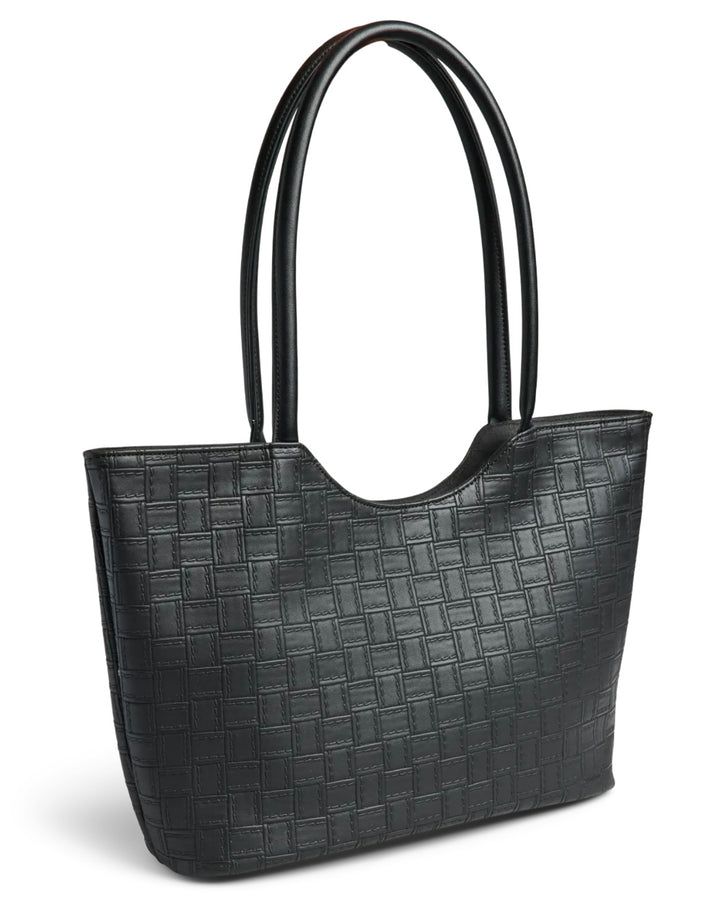 Pieces taske millei shoulder black