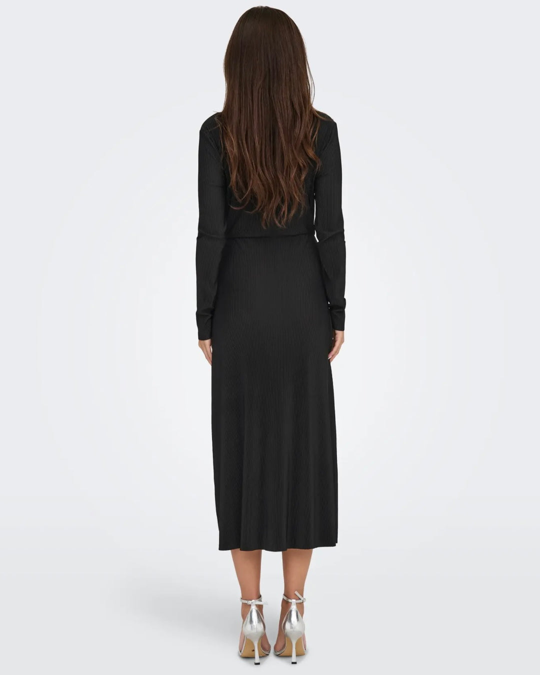 JDY kjole bea ls pleat black