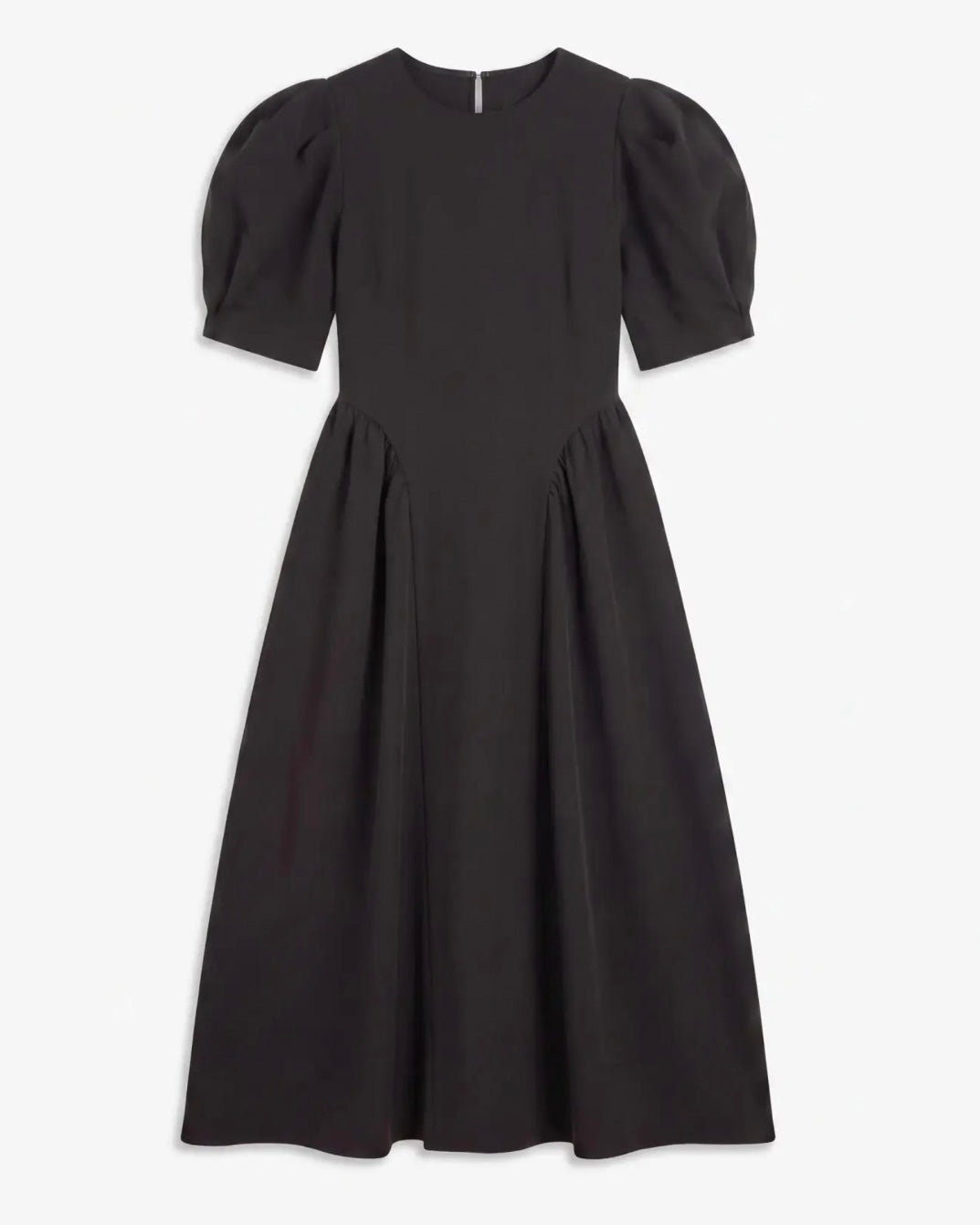 Vero Moda kjole sally puff sleeve ankle black