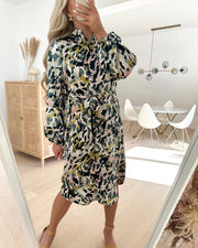 Ella-L.sh9 dress pine leo