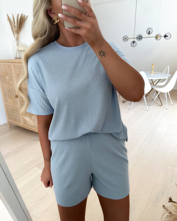 Mibbi ss oversized tee kentucky blue