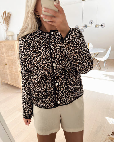 Glas jacket black/leo