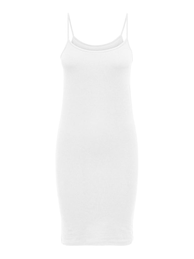 Ava singlet dress white