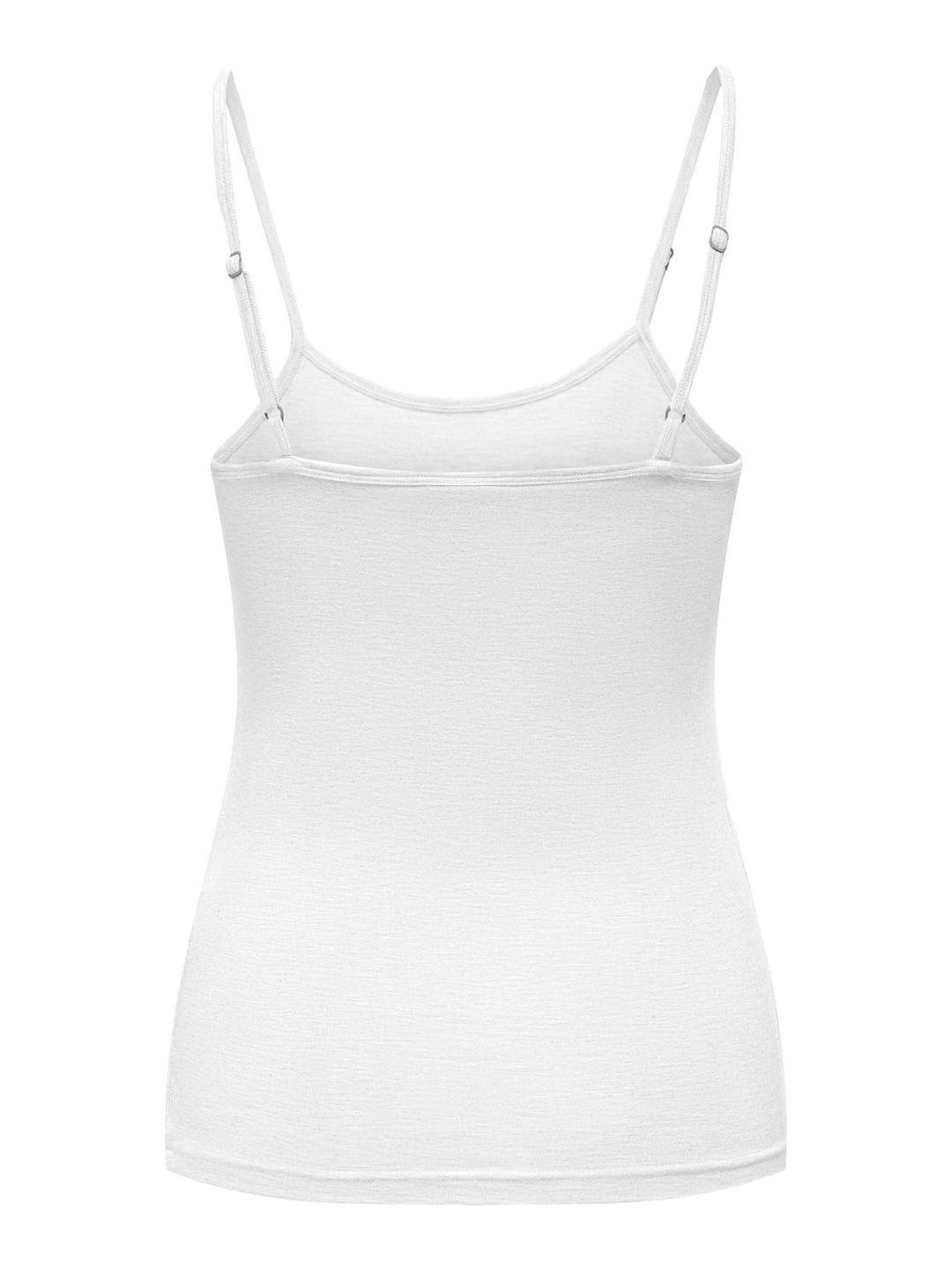 JDY top mila s/l singlet top white