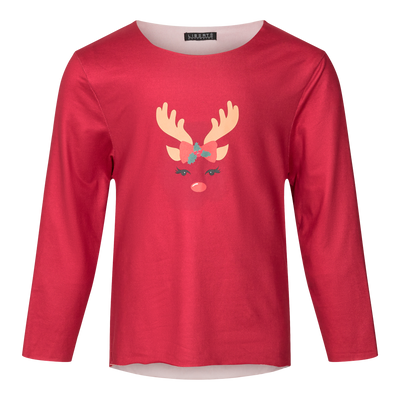 Alma top red xmas kids