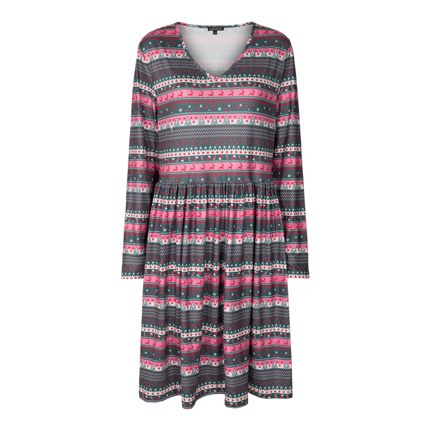 Alma babydoll dress xmas