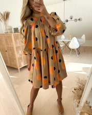 Roxanne 3/4 dress warm sand