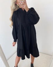 Meda ls dress black