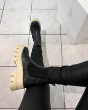 Capri beg boots black